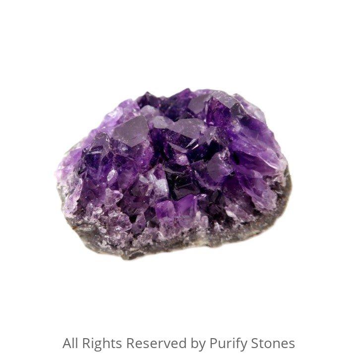 Tranquil Clustered Amethyst