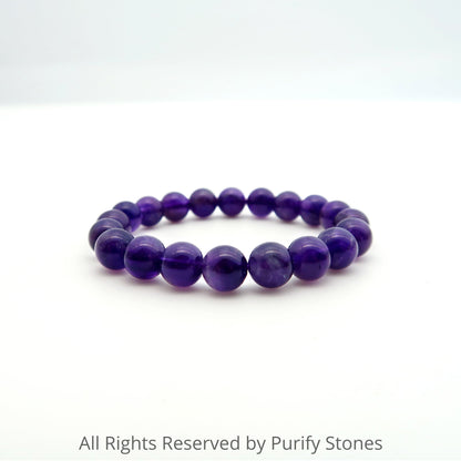 Amethyst Aura Bracelet