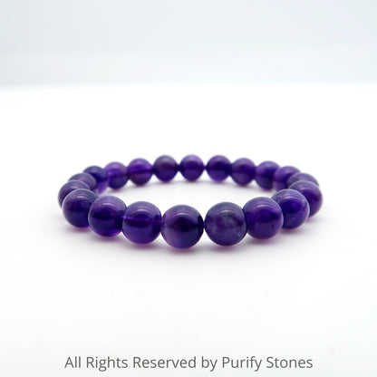 Amethyst Aura Bracelet