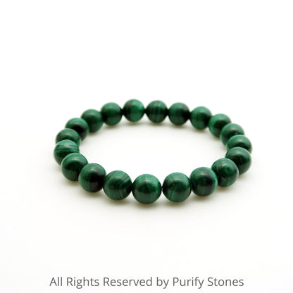 Nature's Embrace Malachite bracelet