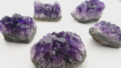 Tranquil Clustered Amethyst