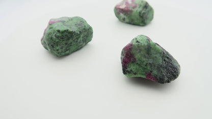 Vibrant Ruby Zoisite Crystal